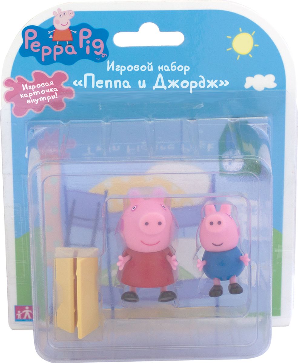 фото Peppa Pig Игровой набор Пеппа и Джордж Peppa pig (свинка пеппа)