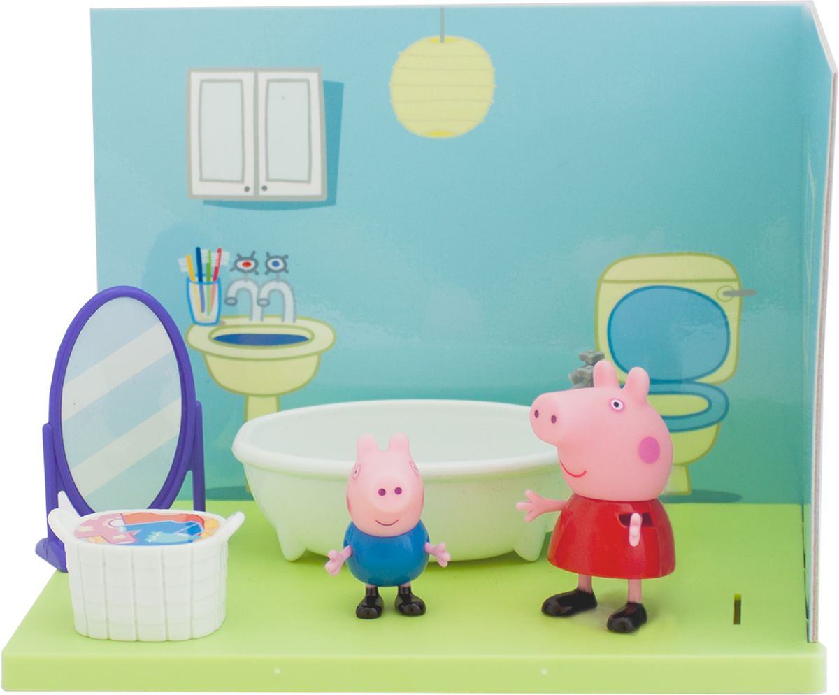 фото Peppa Pig Игровой набор Ванная комната Пеппы и Джорджа Peppa pig (свинка пеппа)