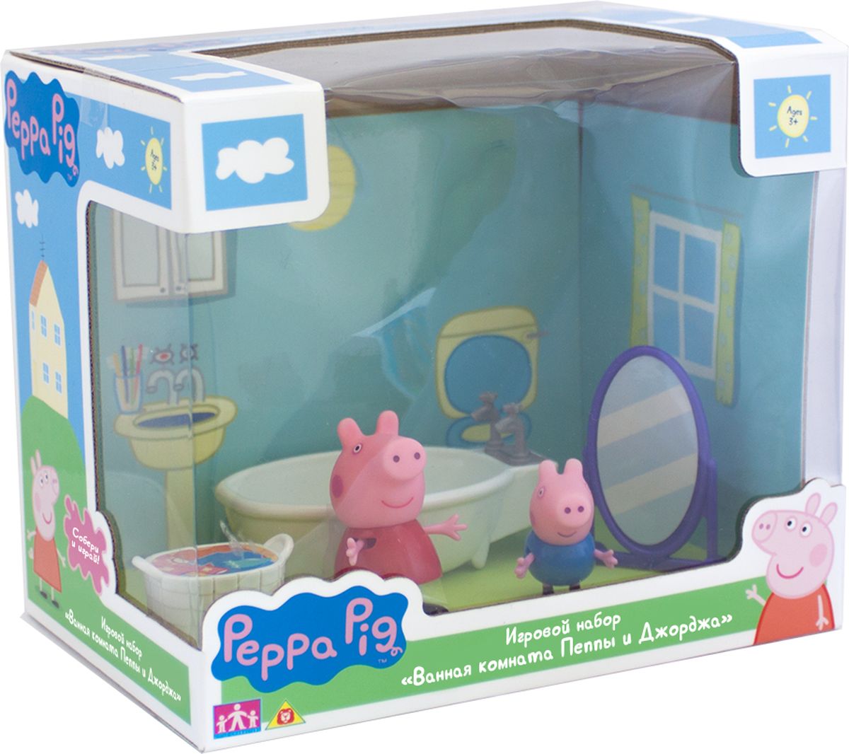 фото Peppa Pig Игровой набор Ванная комната Пеппы и Джорджа Peppa pig (свинка пеппа)