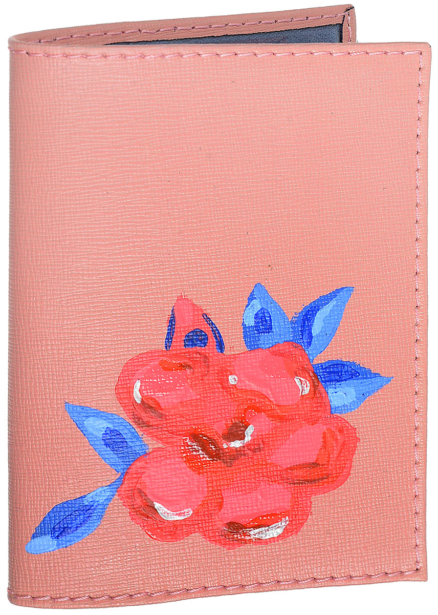 фото Обложка для документов женская Gaude, цвет: розовый. 4000ррс
