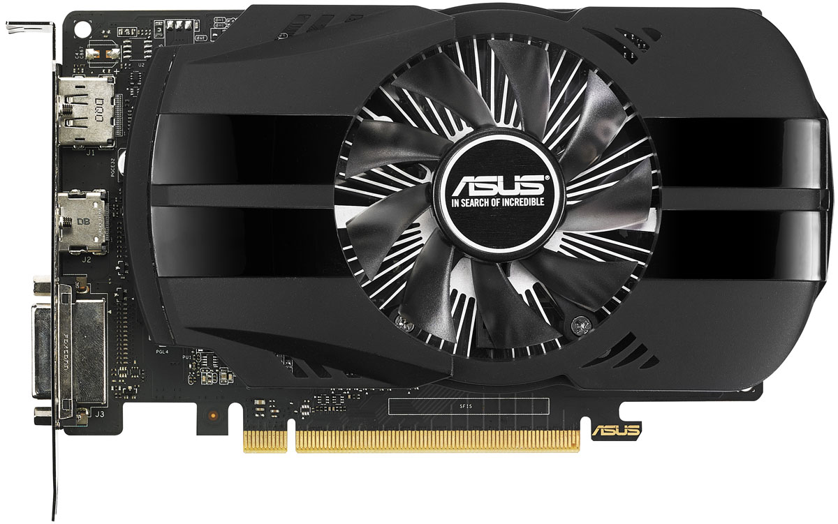 фото Видеокарта nVidia GeForce GTX1050 ASUS PCI-E 2048Mb, PH-GTX1050-2G