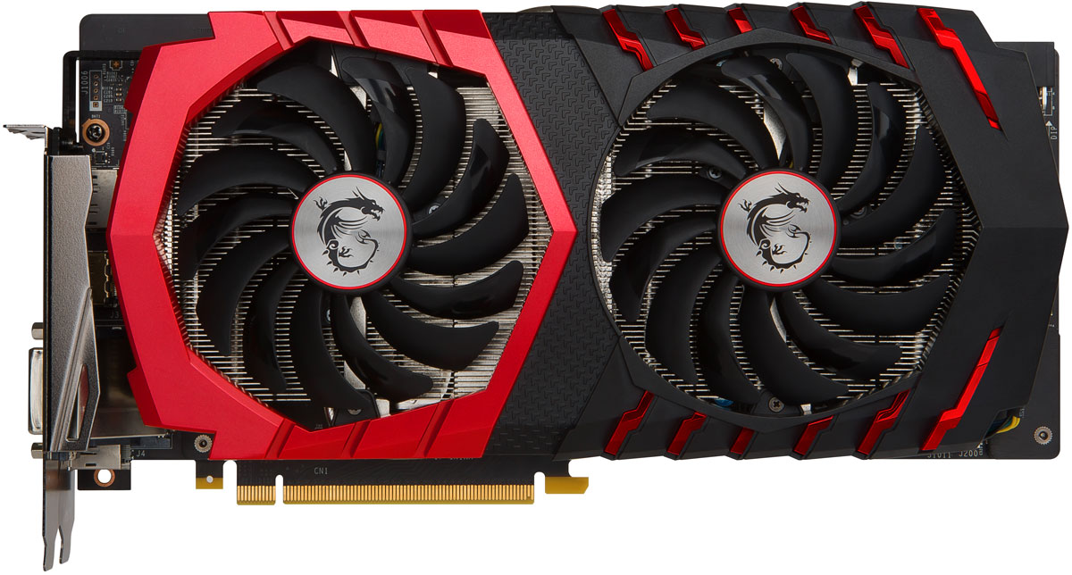 фото Видеокарта MSI GeForce GTX 1060 Gaming X 6GB