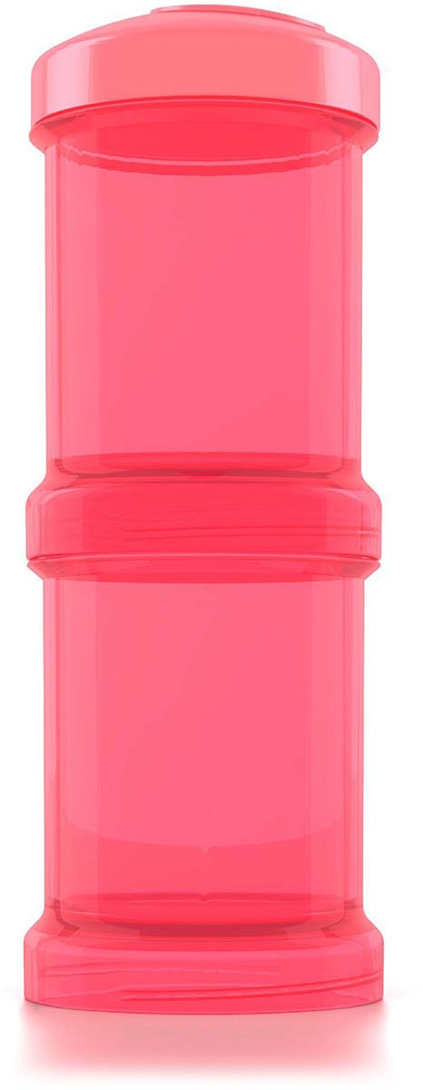 Контейнер для сухой смеси Twistshake Dreamcatcher, цвет: персиковый, 100 мл, 2 шт