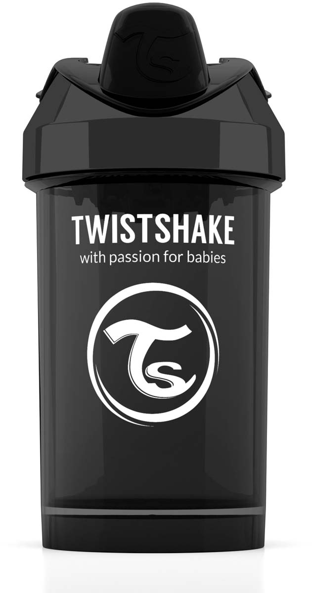 фото Twistshake Поильник Crawler Cup Superhero цвет черный 300 мл
