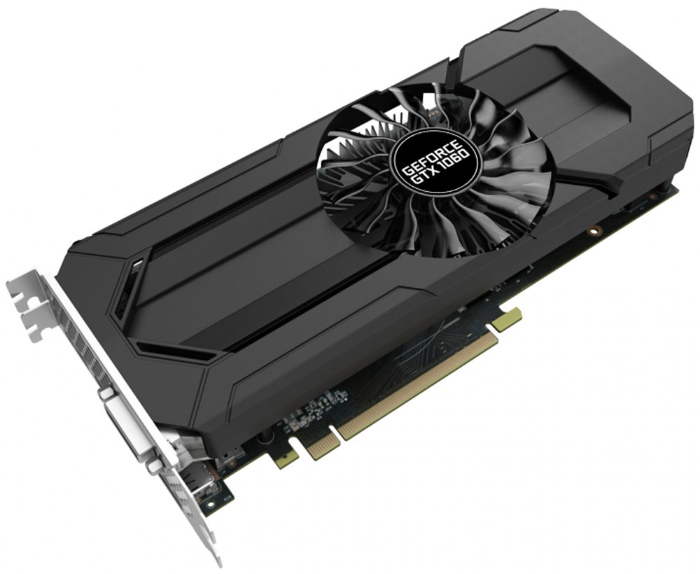 фото Видеокарта Palit GeForce GTX 1060 StormX 3GB, NE51060015F9-1061F BULK