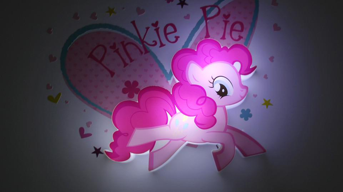 фото 3DLightFX Настенный 3D cветильник MLP Mini Pinky Pie