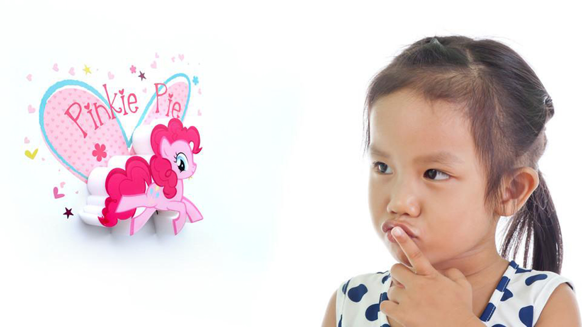 фото 3DLightFX Настенный 3D cветильник MLP Mini Pinky Pie