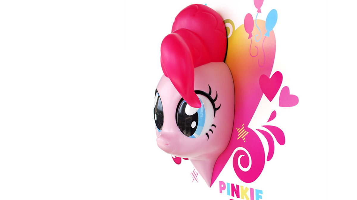 фото 3DLightFX Настенный 3D cветильник MLP Pinkie Pie