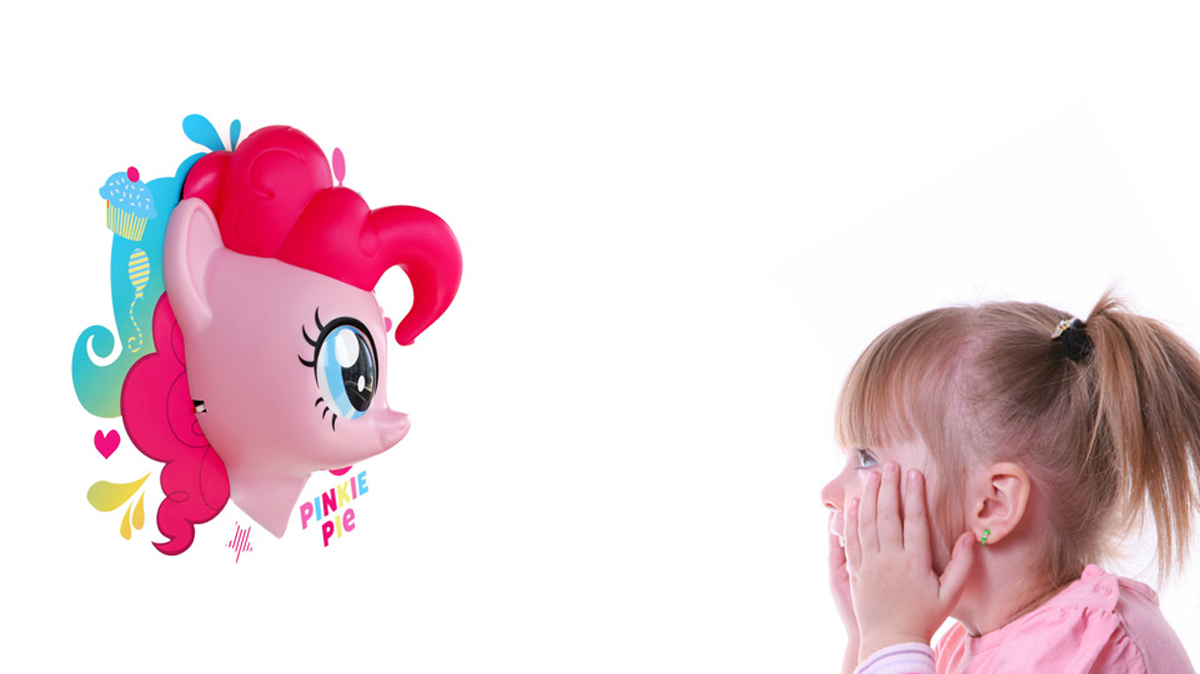 фото 3DLightFX Настенный 3D cветильник MLP Pinkie Pie