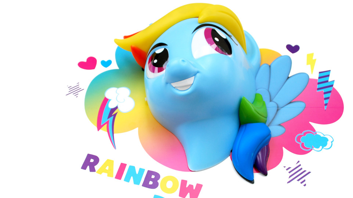 фото 3DLightFX Настенный 3D cветильник MLP Rainbow Dash