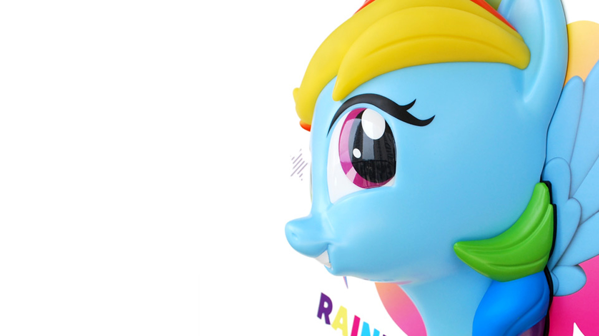 фото 3DLightFX Настенный 3D cветильник MLP Rainbow Dash