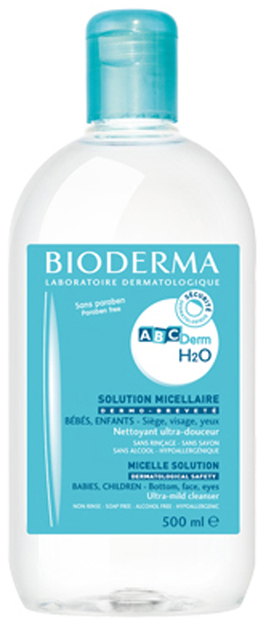 фото Bioderma Мицелярная вода ABC Derm "Н2О", 500 мл