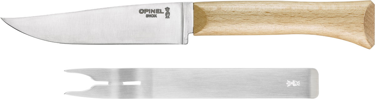 фото Набор для сыра Opinel "Parallele", цвет: бежевый, 2 предмета