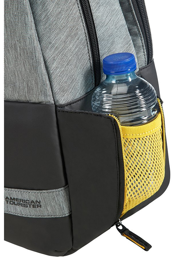 фото Рюкзак городской American Tourister "City Drift", цвет: черный, серый, 20 л. 28G-09001