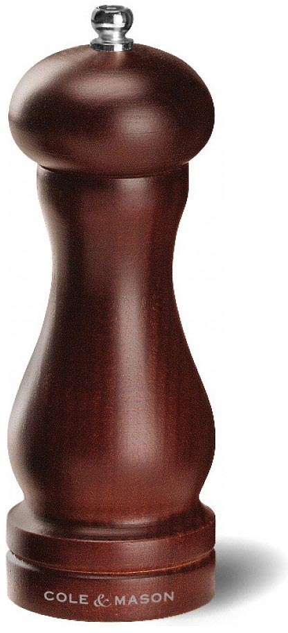 фото Мельница для соли Cole & Mason "Forest Capstan", цвет: темно-коричневый, 4 х 4 х 16,5 см