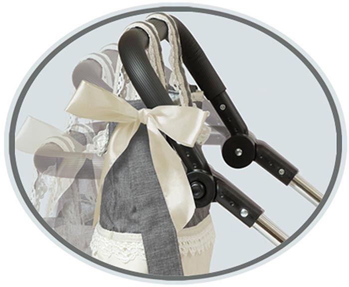 фото DeCuevas Коляска для куклы Реборн с сумкой и зонтиком 82000