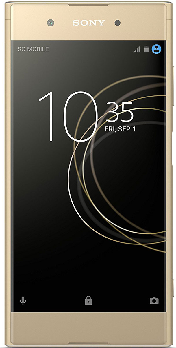 фото Смартфон Sony Xperia XA1 Plus Dual, 32 ГБ, золотой