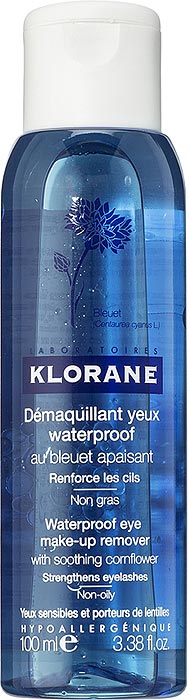 фото Klorane Двухфазный лосьон для снятия водостойкого макияжа с глаз, 100 мл