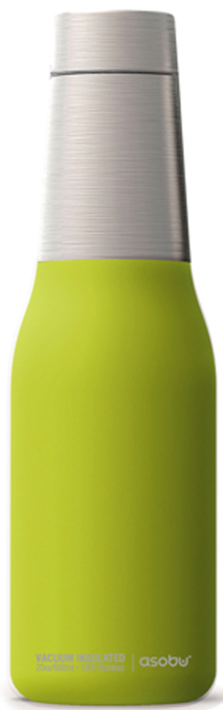 фото Термобутылка Asobu "Oasis", цвет: зеленый, серебристый, 0,59 л