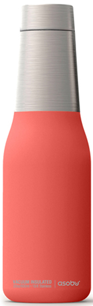 фото Термобутылка Asobu "Oasis", цвет: розовый, серебристый, 0,59 л
