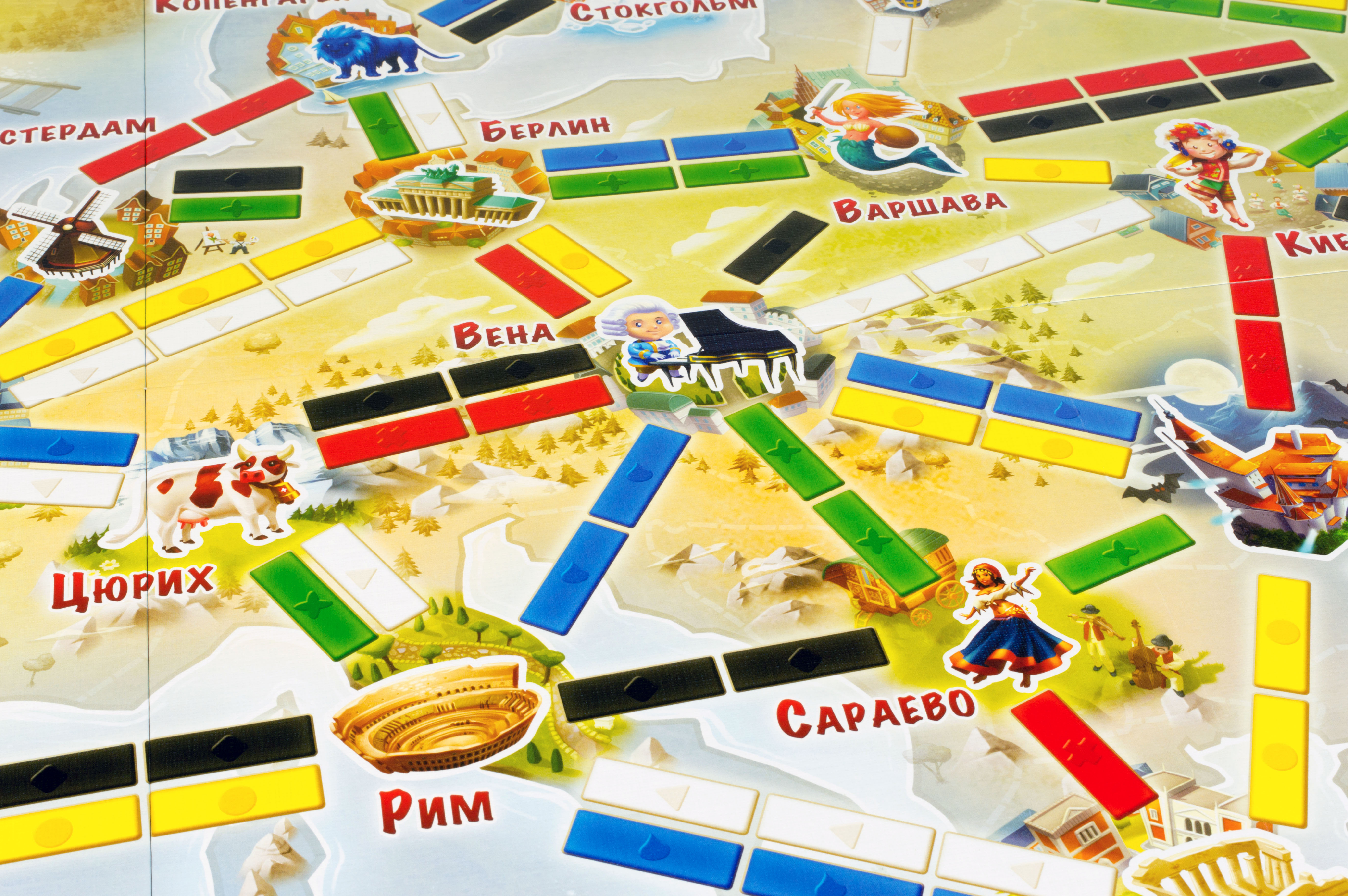 фото Hobby World Настольная игра Ticket to Ride Junior Европа