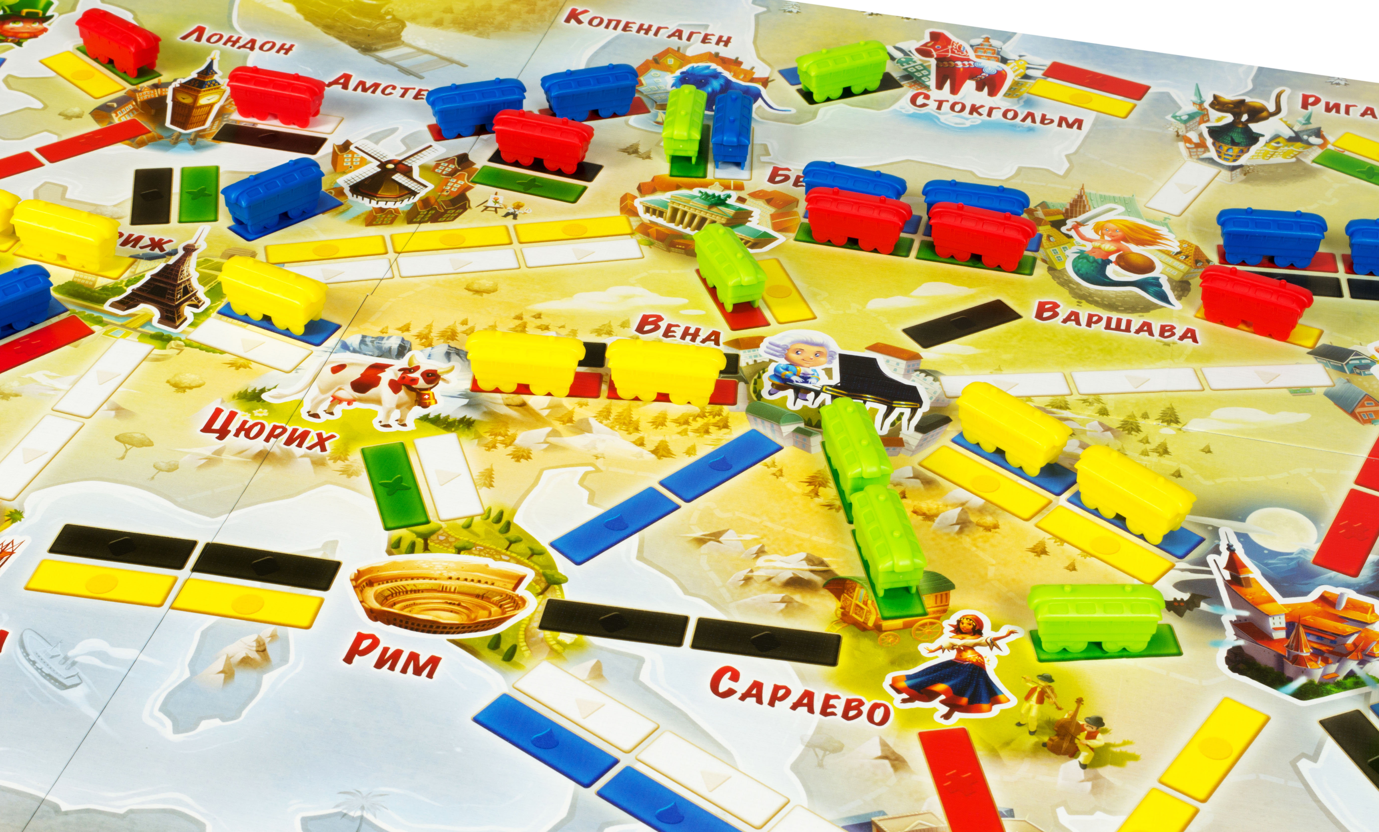 фото Hobby World Настольная игра Ticket to Ride Junior Европа