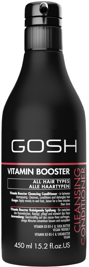 фото Gosh Кондиционер очищающий для волос Vitamin Booster, 450 мл