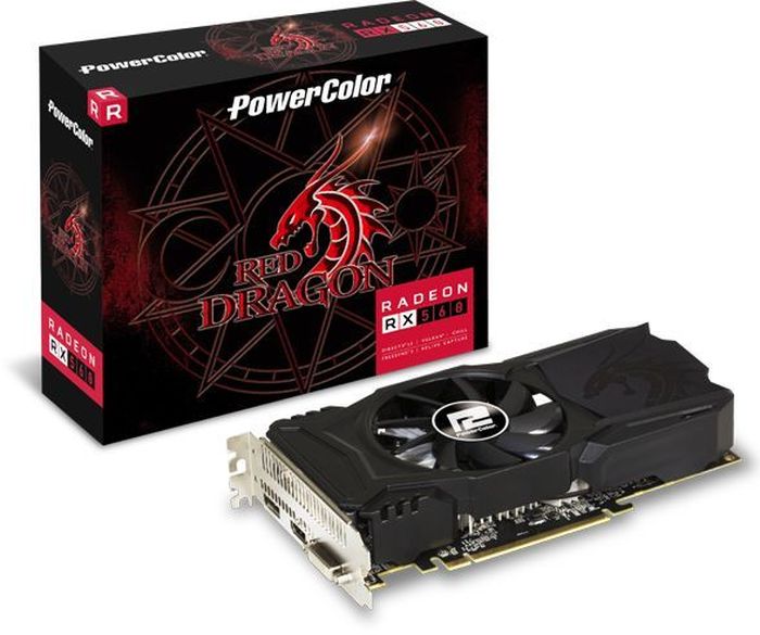 фото Видеокарта PowerColor Red Dragon Radeon RX 560 4GB, AXRX 560 4GBD5-DHA