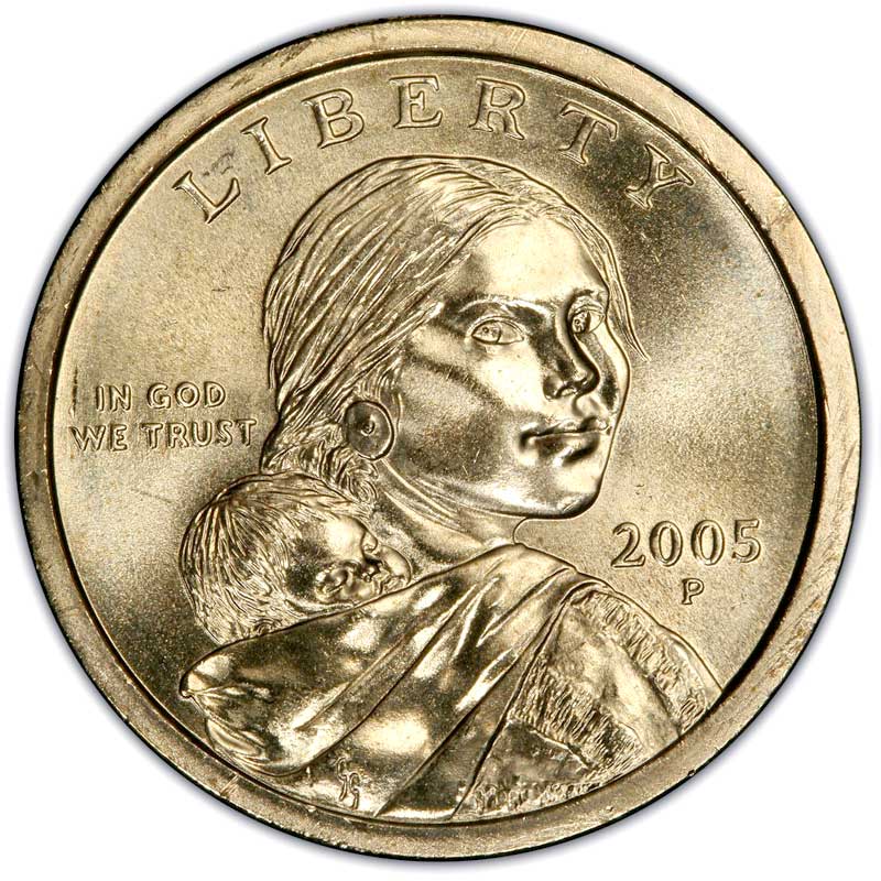 1 доллар сакагавея. 1 Доллар монета. 1 Доллар в монета 2005г. Коллекция монет 1 доллар американская Сакагавея.