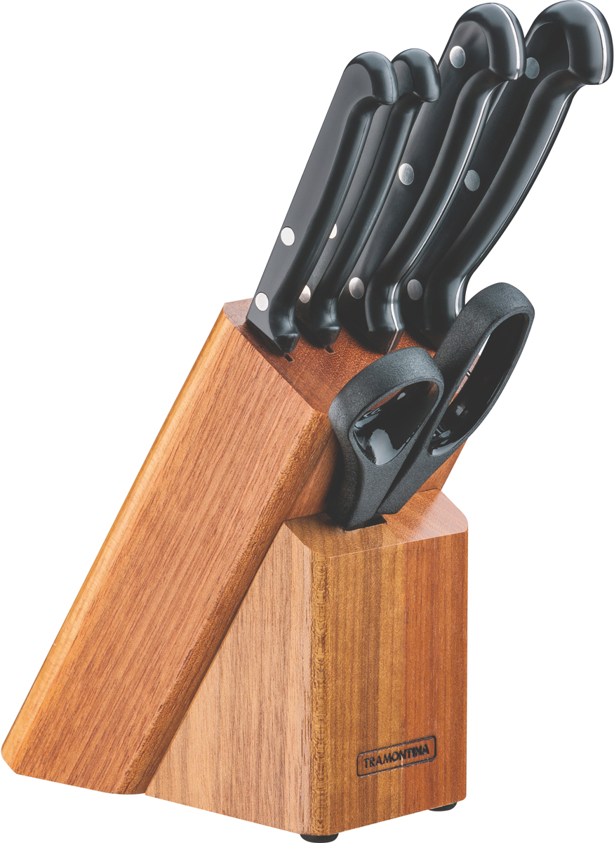 фото Набор ножей Tramontina "Ultracorte", цвет: черный, 6 предметов