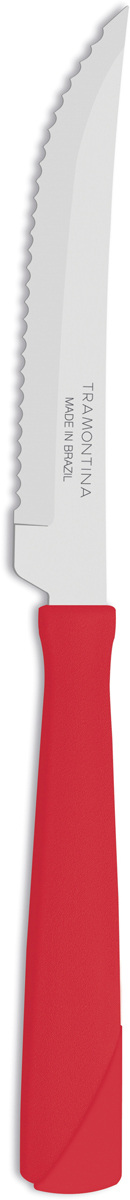 фото Нож для мяса Tramontina "New Kolor", цвет: красный, длина лезвия 10 см