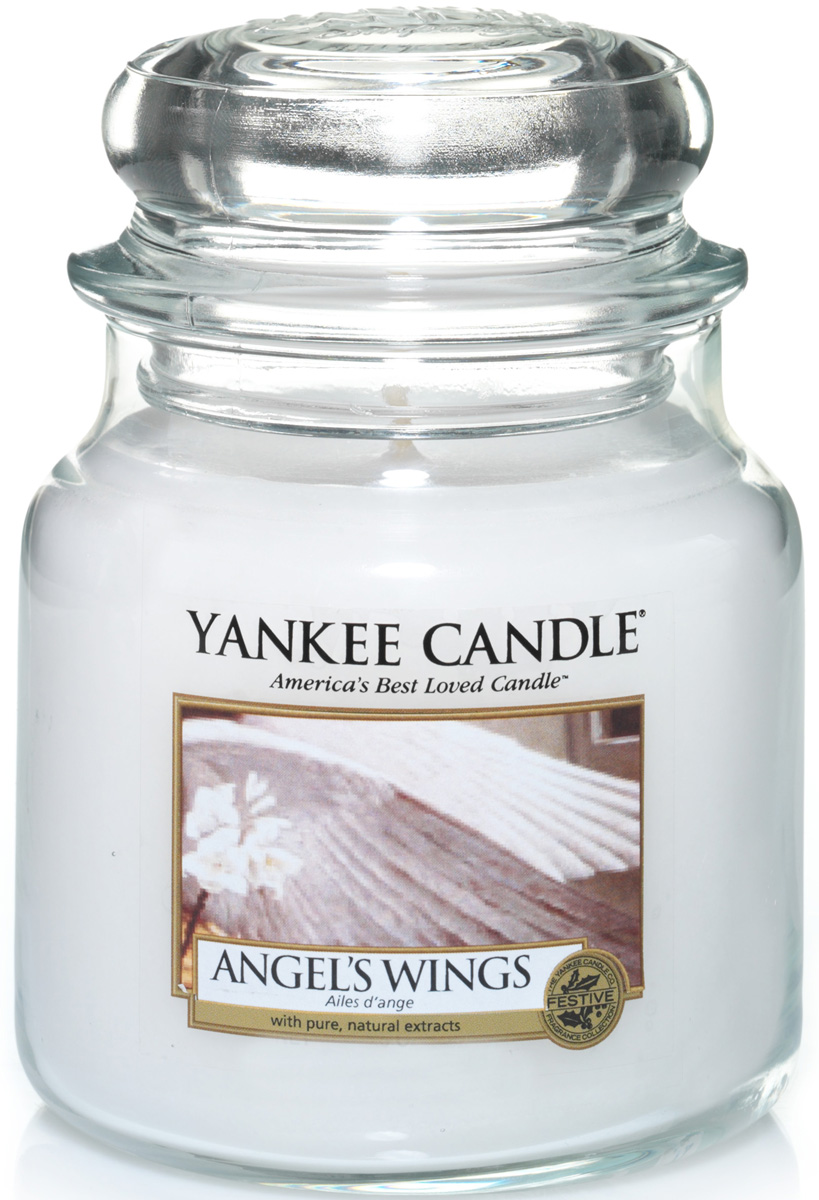 фото Свеча ароматизированная Yankee Candle "Angel wings", высота 12,7 см