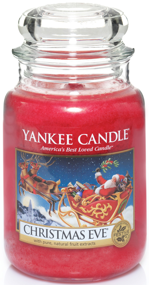 фото Свеча ароматизированная Yankee Candle "Christmas eve", высота 16,8 см