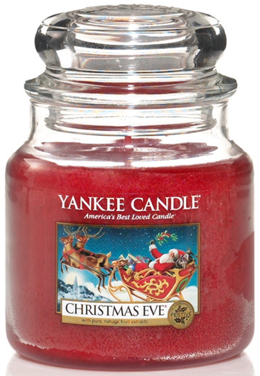 фото Свеча ароматизированная Yankee Candle "Christmas еve", высота 12,7 см