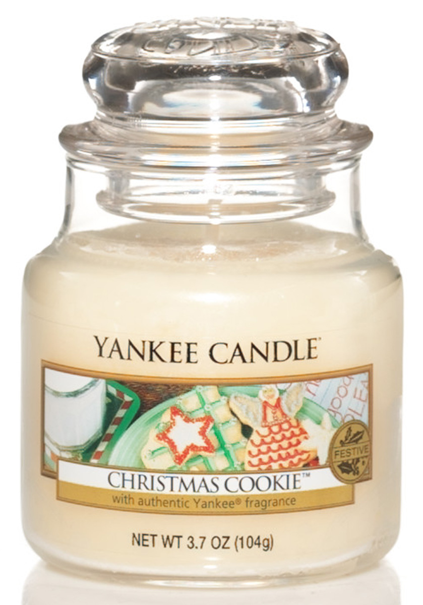 фото Свеча ароматизированная Yankee Candle "Christmas сookie", высота 8,6 см