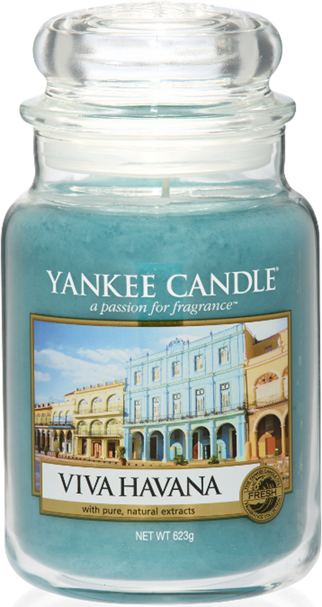 фото Свеча ароматизированная Yankee Candle "Viva Havana", высота 16,8 см