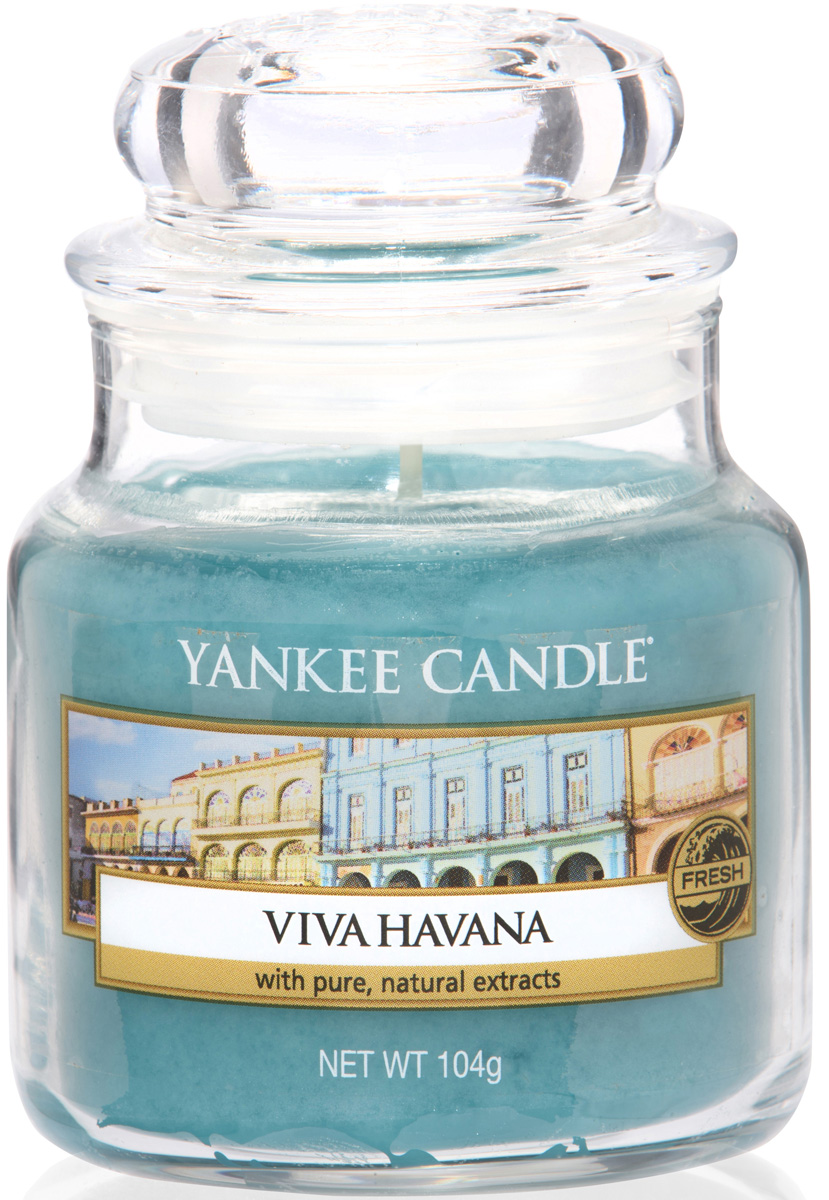 фото Свеча ароматизированная Yankee Candle "Viva Havana", высота 8,6 см