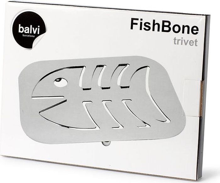 фото Подставка под горячее Balvi FishBone, 2 в 1, Металл