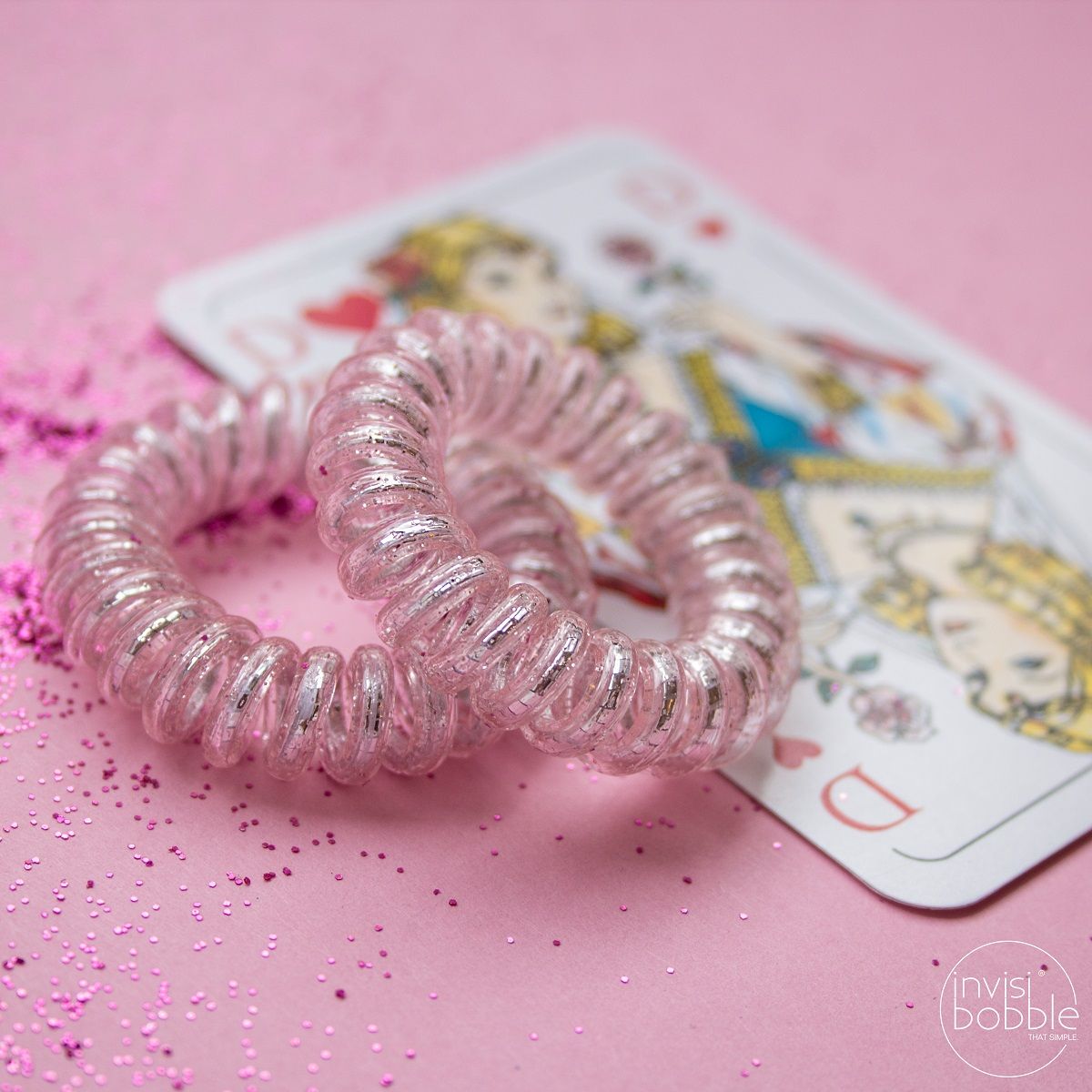 фото Invisibobble Резинка-браслет для волос Power Princess of the Hearts, 3 шт