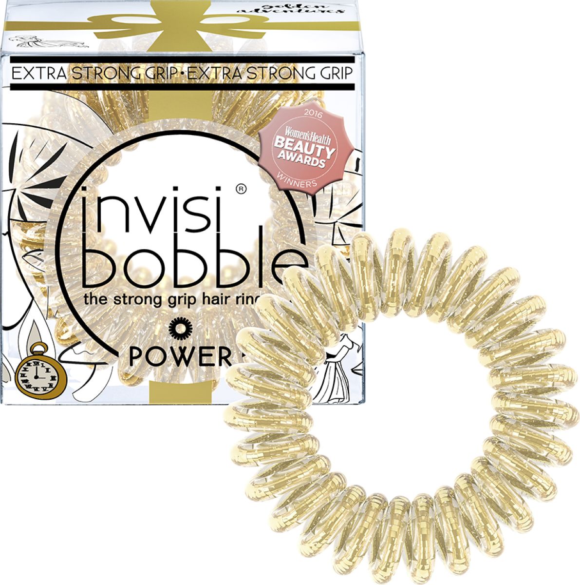 фото Invisibobble Резинка-браслет для волос Power Golden Adventure, 3 шт