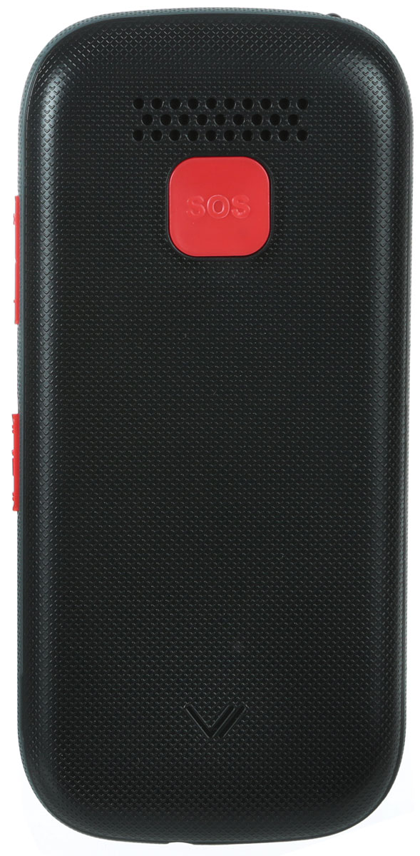 фото Мобильный телефон Vertex C305, черный, оранжевый