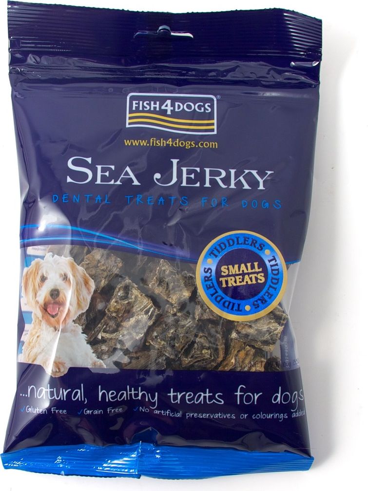 фото Лакомство для собак Sea Jerky "Tiddlers", с рыбой, 100 г Fish4dogs