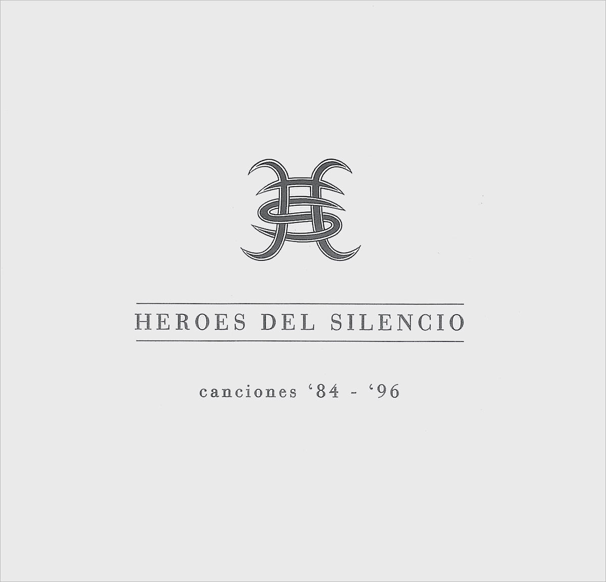 Del silencio. Heroes del silencio album Cover Deluxe Edition.