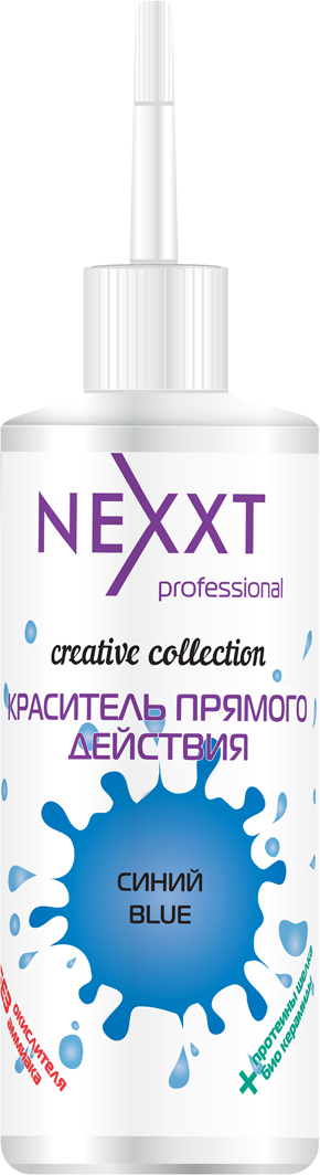 фото Nexxt Professional Краситель прямого действия, цвет: синий, 150 мл