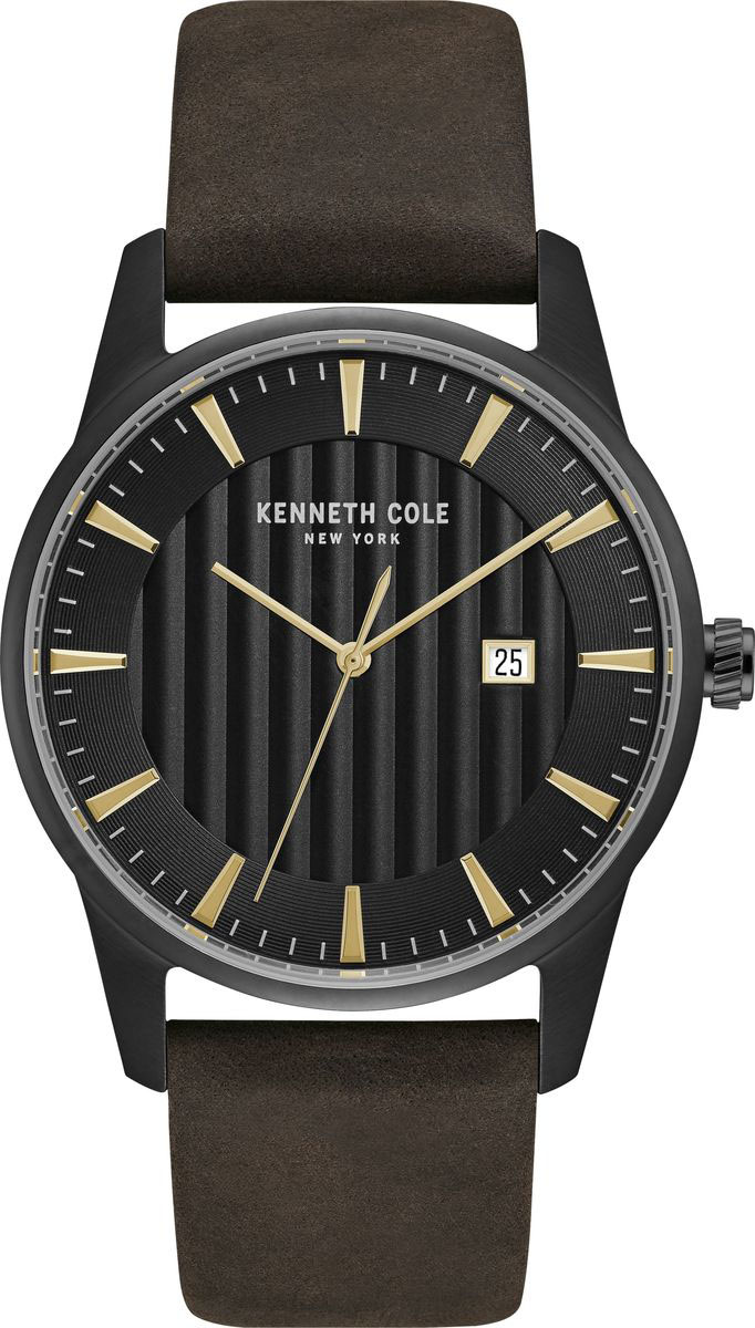 фото Часы наручные мужские "Kenneth Cole", цвет: коричневый. KC15204003