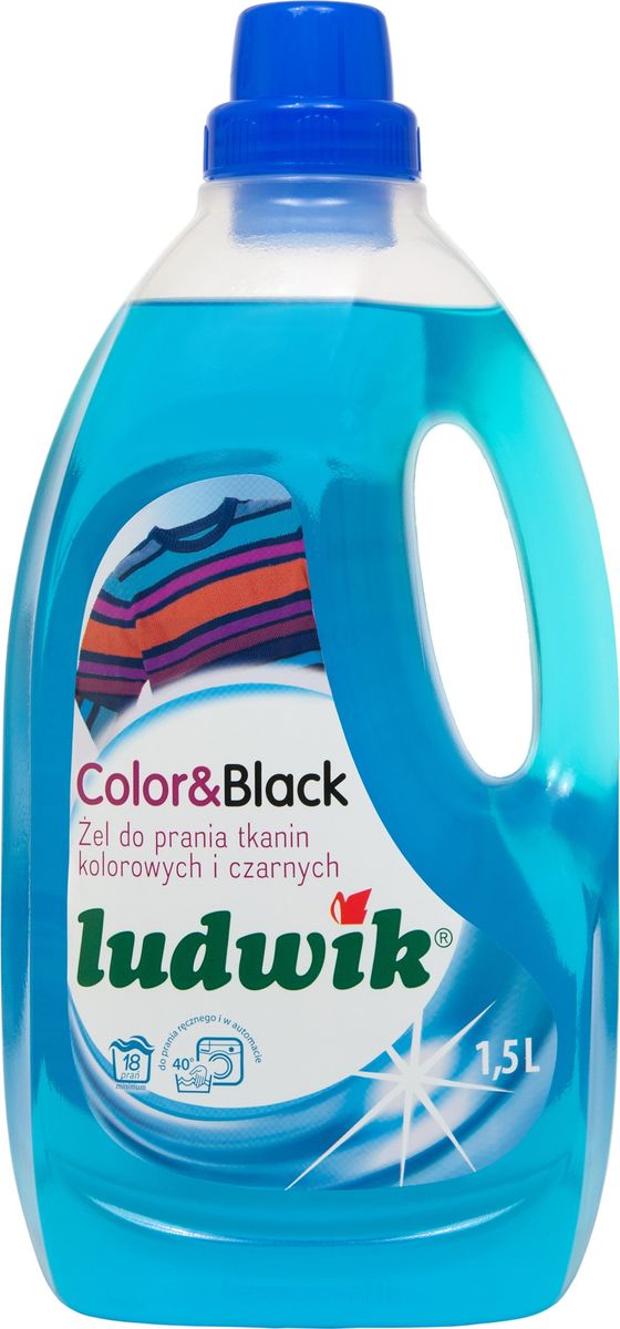 фото Гель для стирки, Ludwik "Color & Black", цветных и темных тканей, 1,5 л