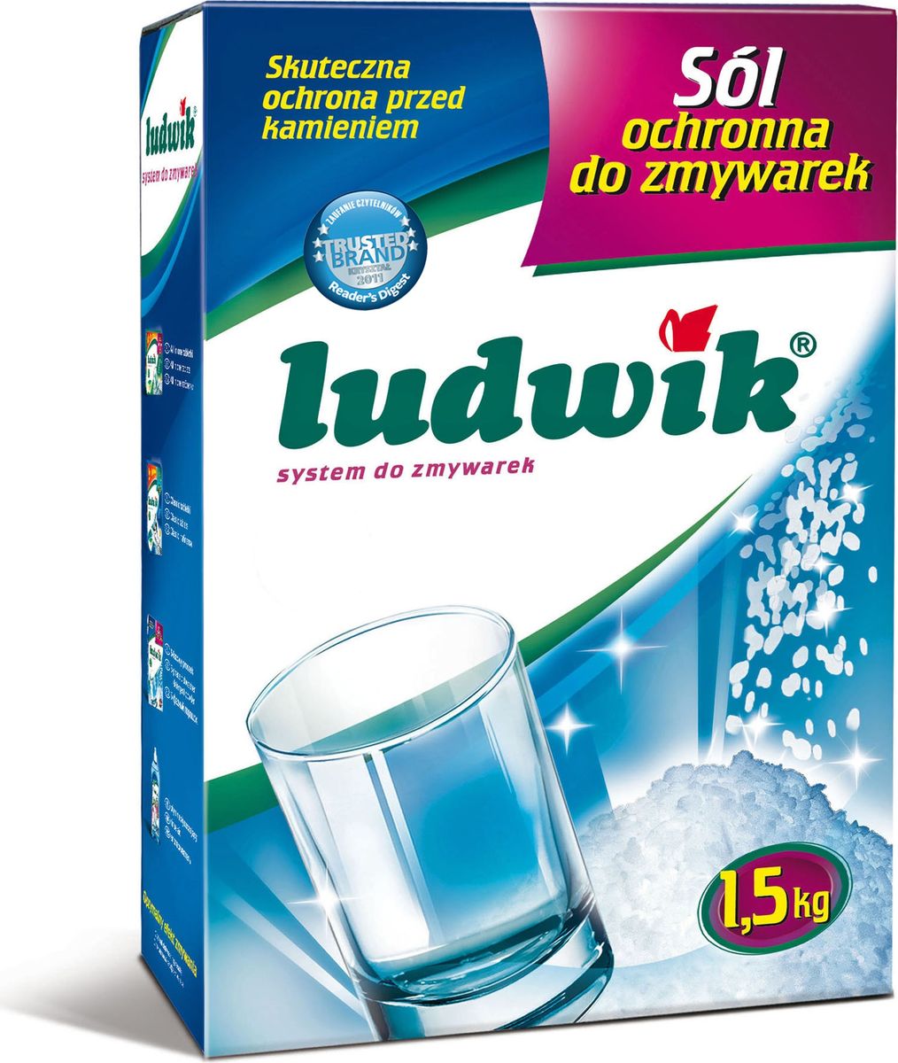 фото Соль для посудомоечных машин "Ludwik", 1,5 кг