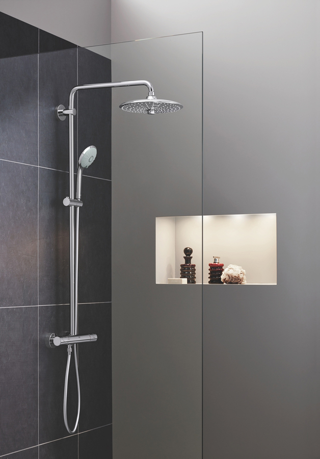 фото Cистема душевая Grohe "Euphoria", с термостатом. 27615001