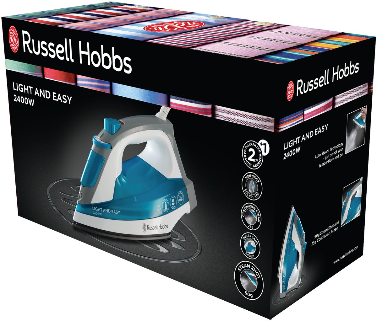 фото Утюг Russell Hobbs 23590-56, Turquoise