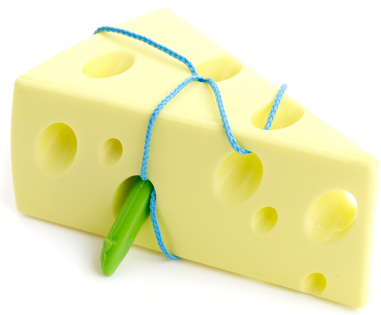 фото Пластмастер Игра-шнуровка для малышей Кусочек сыра